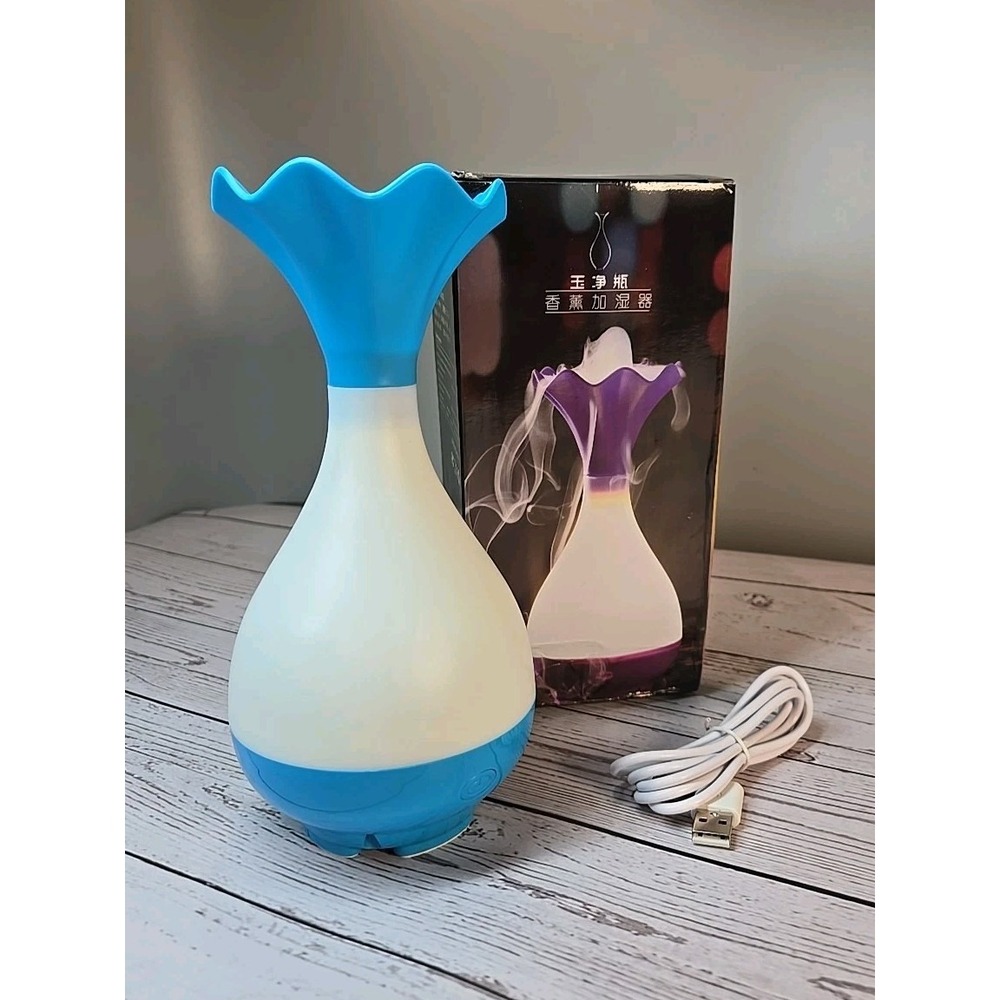 ESSENTIAL OILS DIFFUSER - USB - PORTABLE/LIGHTWEIGHT - BLUE